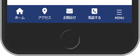 完成したモバイル固定ナビ