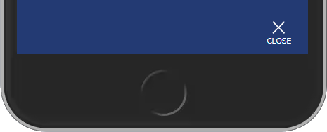 ナビゲーションメニューが開いた状態